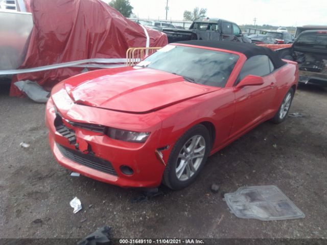 Photo 1 VIN: 2G1FB3D36E9251024 - CHEVROLET CAMARO 