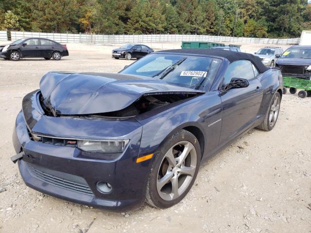 Photo 1 VIN: 2G1FB3D37E9155337 - CHEVROLET CAMARO LT 