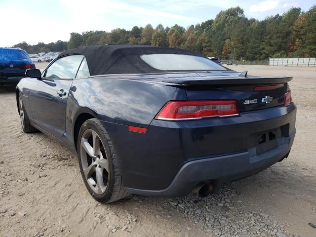 Photo 2 VIN: 2G1FB3D37E9155337 - CHEVROLET CAMARO LT 