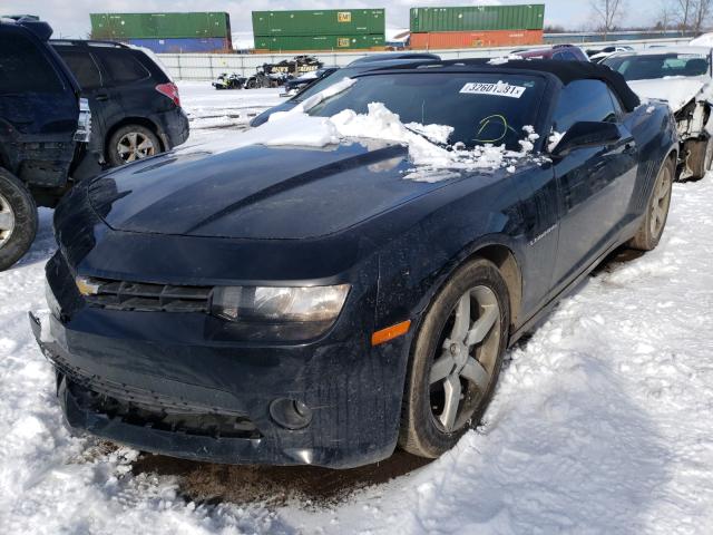 Photo 1 VIN: 2G1FB3D37E9201393 - CHEVROLET CAMARO LT 