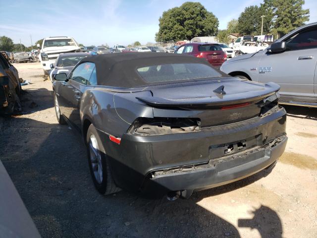 Photo 2 VIN: 2G1FB3D38E9121049 - CHEVROLET CAMARO LT 