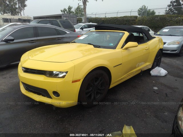 Photo 1 VIN: 2G1FB3D38E9147506 - CHEVROLET CAMARO 