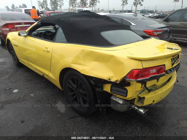 Photo 2 VIN: 2G1FB3D38E9147506 - CHEVROLET CAMARO 