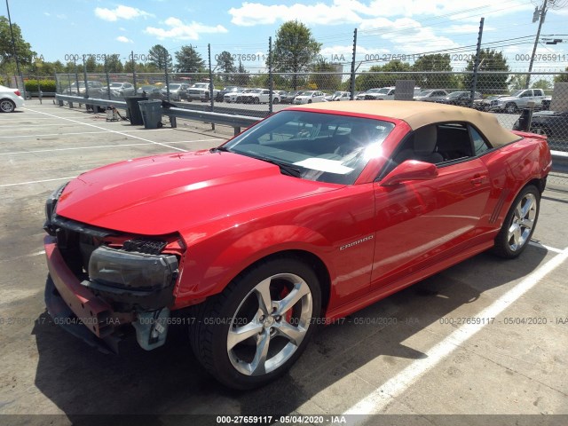 Photo 1 VIN: 2G1FB3D38E9162071 - CHEVROLET CAMARO 