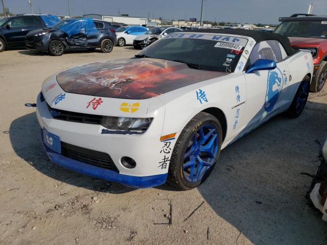 Photo 1 VIN: 2G1FB3D38E9275339 - CHEVROLET CAMARO LT 