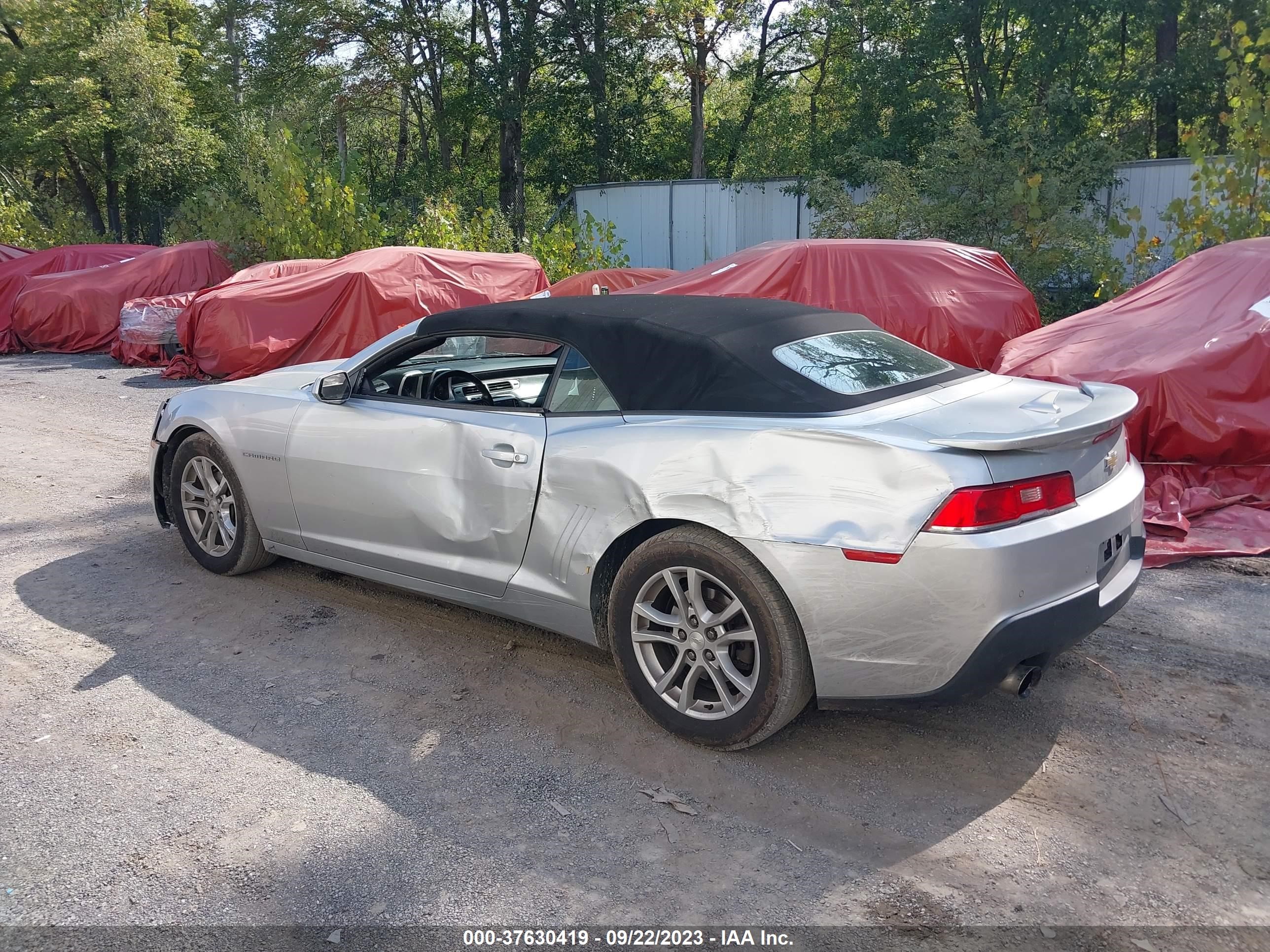 Photo 5 VIN: 2G1FB3D38E9291380 - CHEVROLET CAMARO 