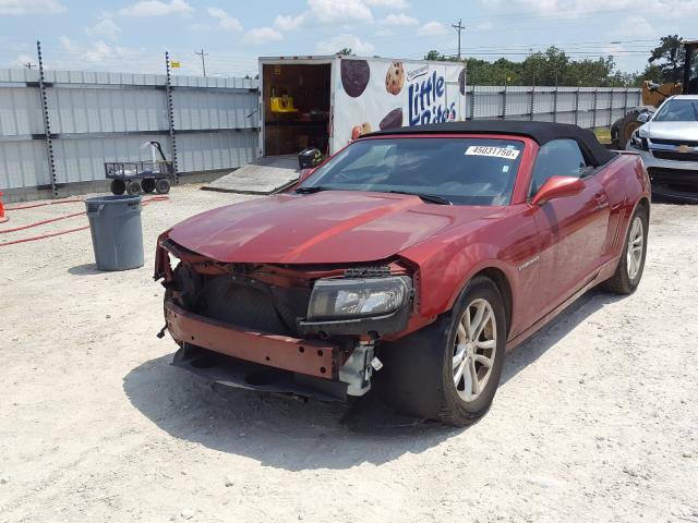 Photo 1 VIN: 2G1FB3D39E9219975 - CHEVROLET CAMARO LT 