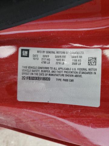 Photo 9 VIN: 2G1FB3D3XE9186839 - CHEVROLET CAMARO LT 