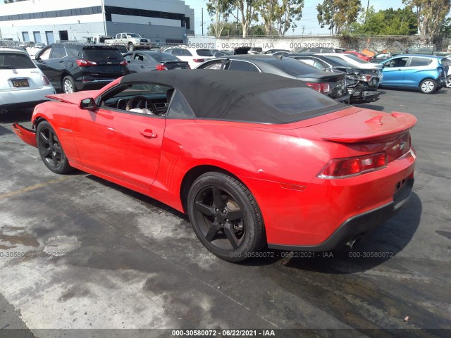 Photo 2 VIN: 2G1FB3D3XE9279442 - CHEVROLET CAMARO 