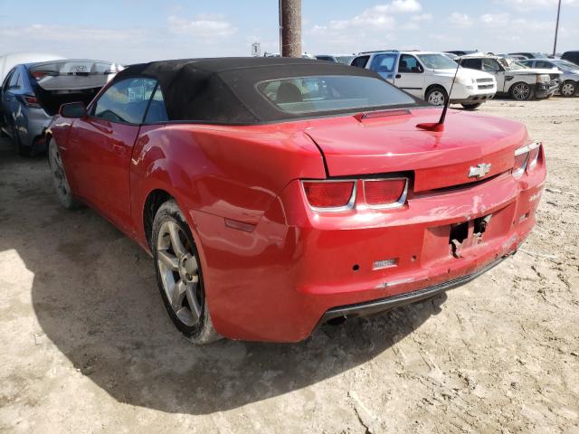 Photo 2 VIN: 2G1FB3DD0B9168242 - CHEVROLET CAMARO LT 