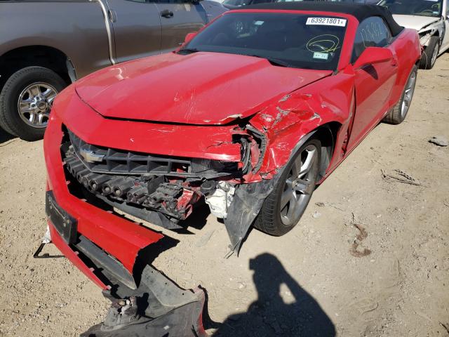 Photo 1 VIN: 2G1FB3DD7B9197320 - CHEVROLET CAMARO LT 