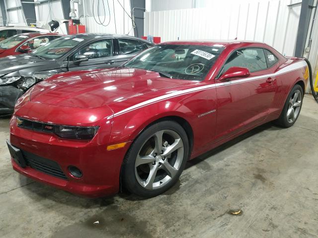 Photo 1 VIN: 2G1FC1E30E9152019 - CHEVROLET CAMARO LT 