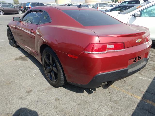 Photo 2 VIN: 2G1FC1E30E9212039 - CHEVROLET CAMARO LT 