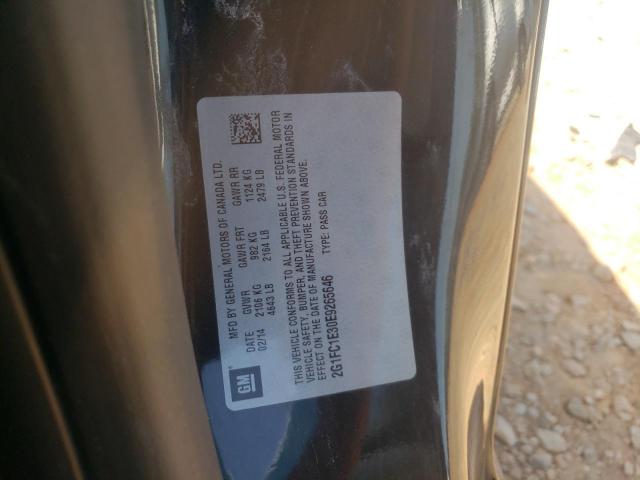 Photo 11 VIN: 2G1FC1E30E9265646 - CHEVROLET CAMARO LT 