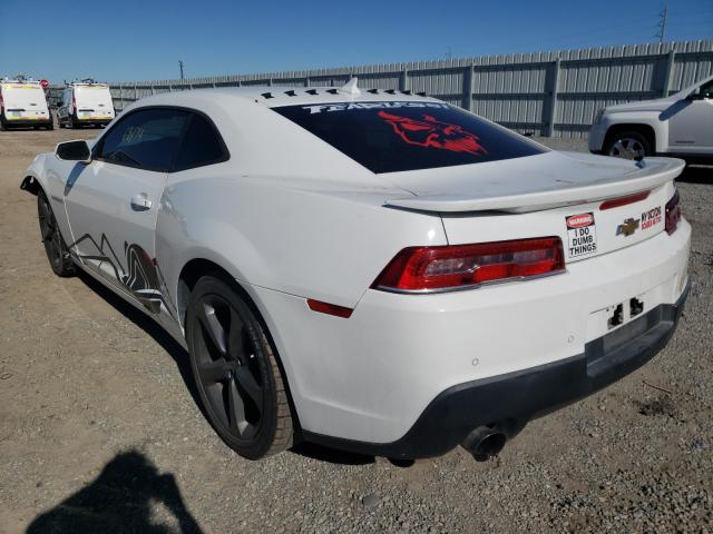 Photo 2 VIN: 2G1FC1E31E9150554 - CHEVROLET CAMARO LT 