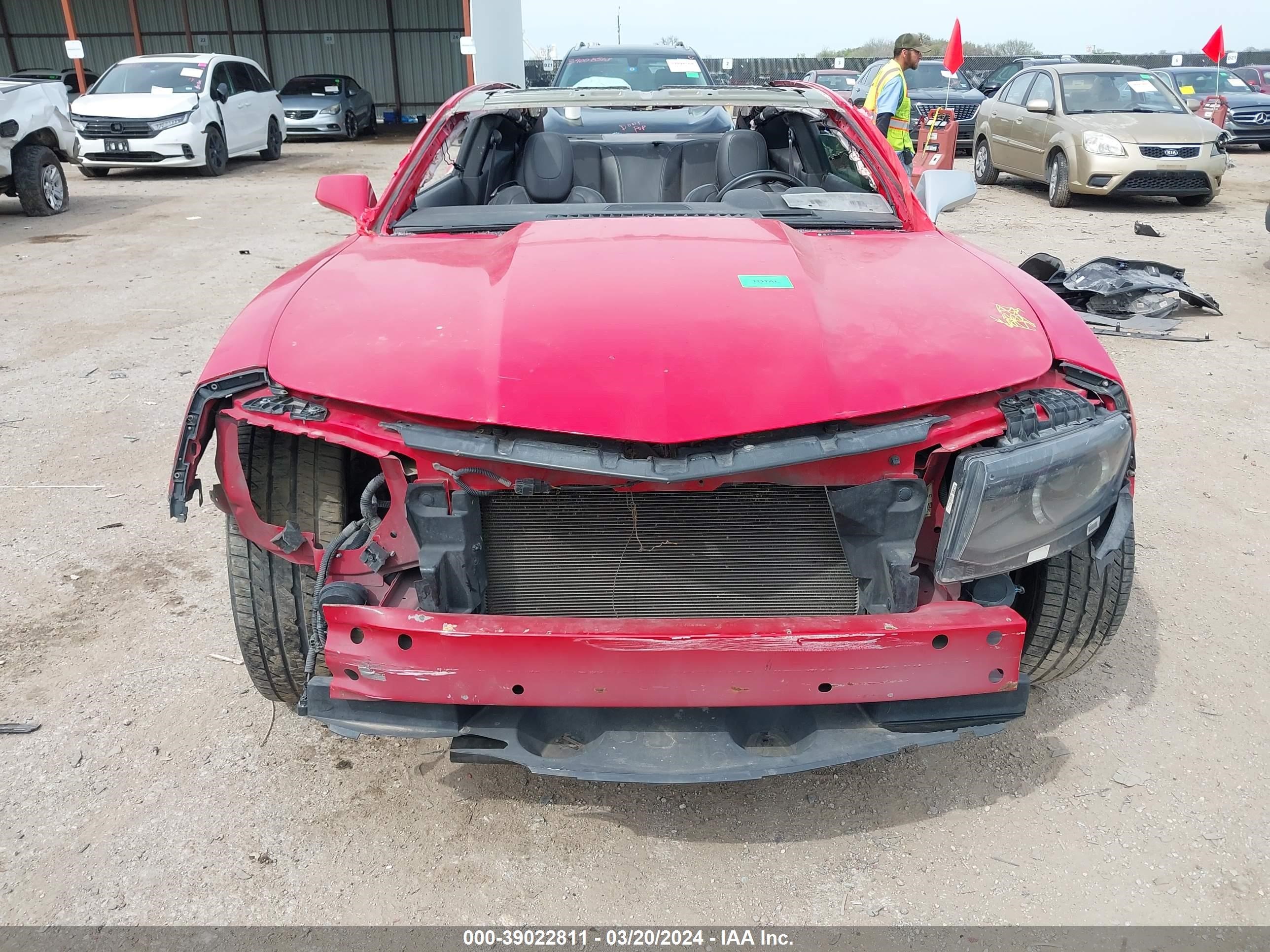 Photo 11 VIN: 2G1FC1E32E9136274 - CHEVROLET CAMARO 