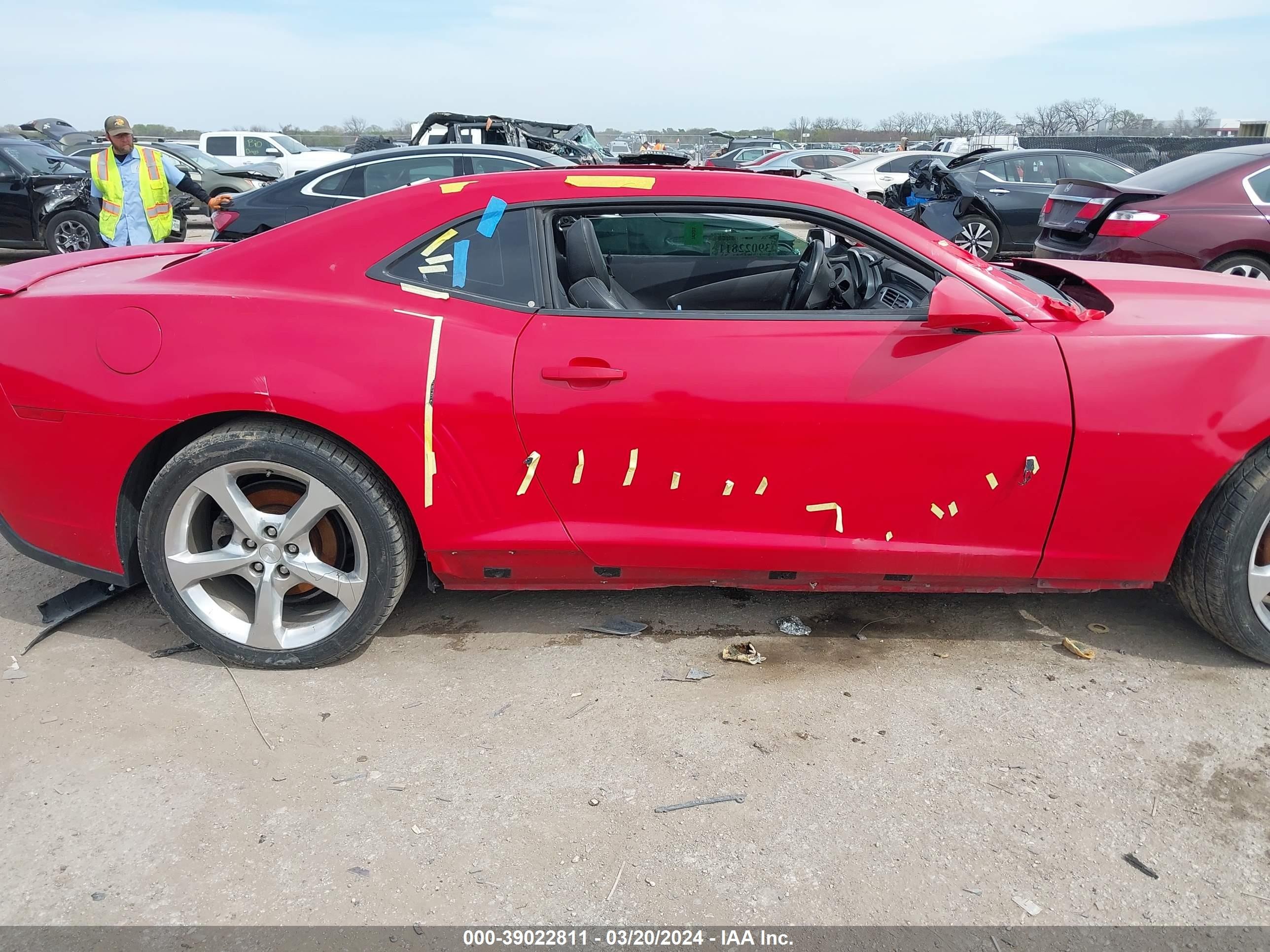 Photo 12 VIN: 2G1FC1E32E9136274 - CHEVROLET CAMARO 