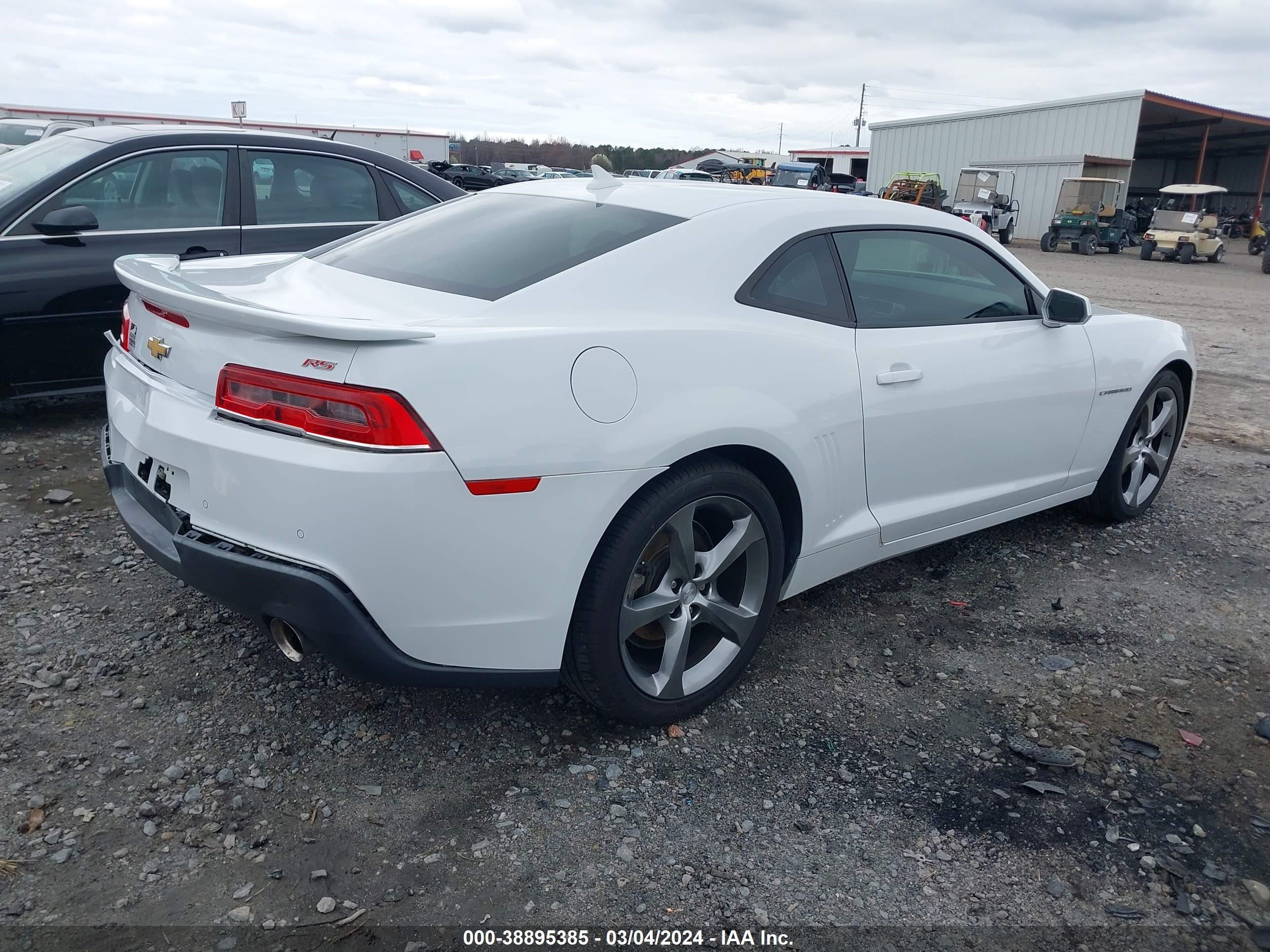 Photo 3 VIN: 2G1FC1E32E9217520 - CHEVROLET CAMARO 