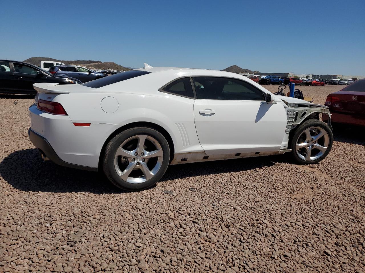 Photo 2 VIN: 2G1FC1E32E9240117 - CHEVROLET CAMARO 