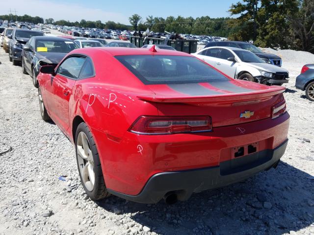 Photo 2 VIN: 2G1FC1E32E9290919 - CHEVROLET CAMARO LT 