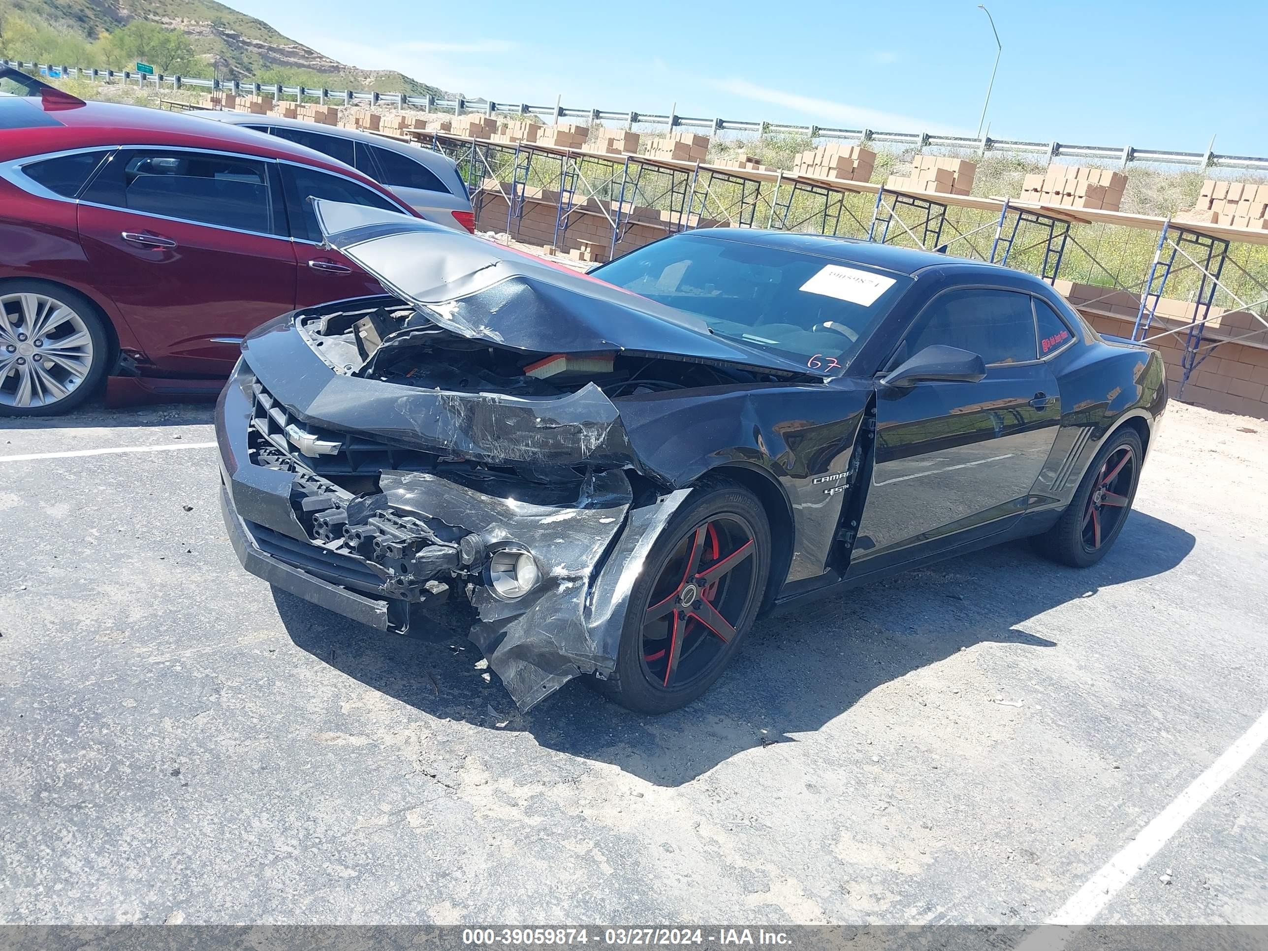 Photo 1 VIN: 2G1FC1E33C9165022 - CHEVROLET CAMARO 