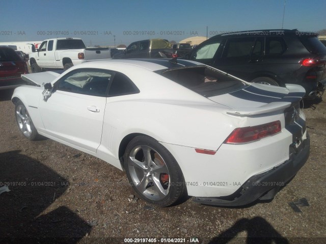 Photo 2 VIN: 2G1FC1E33F9268235 - CHEVROLET CAMARO 