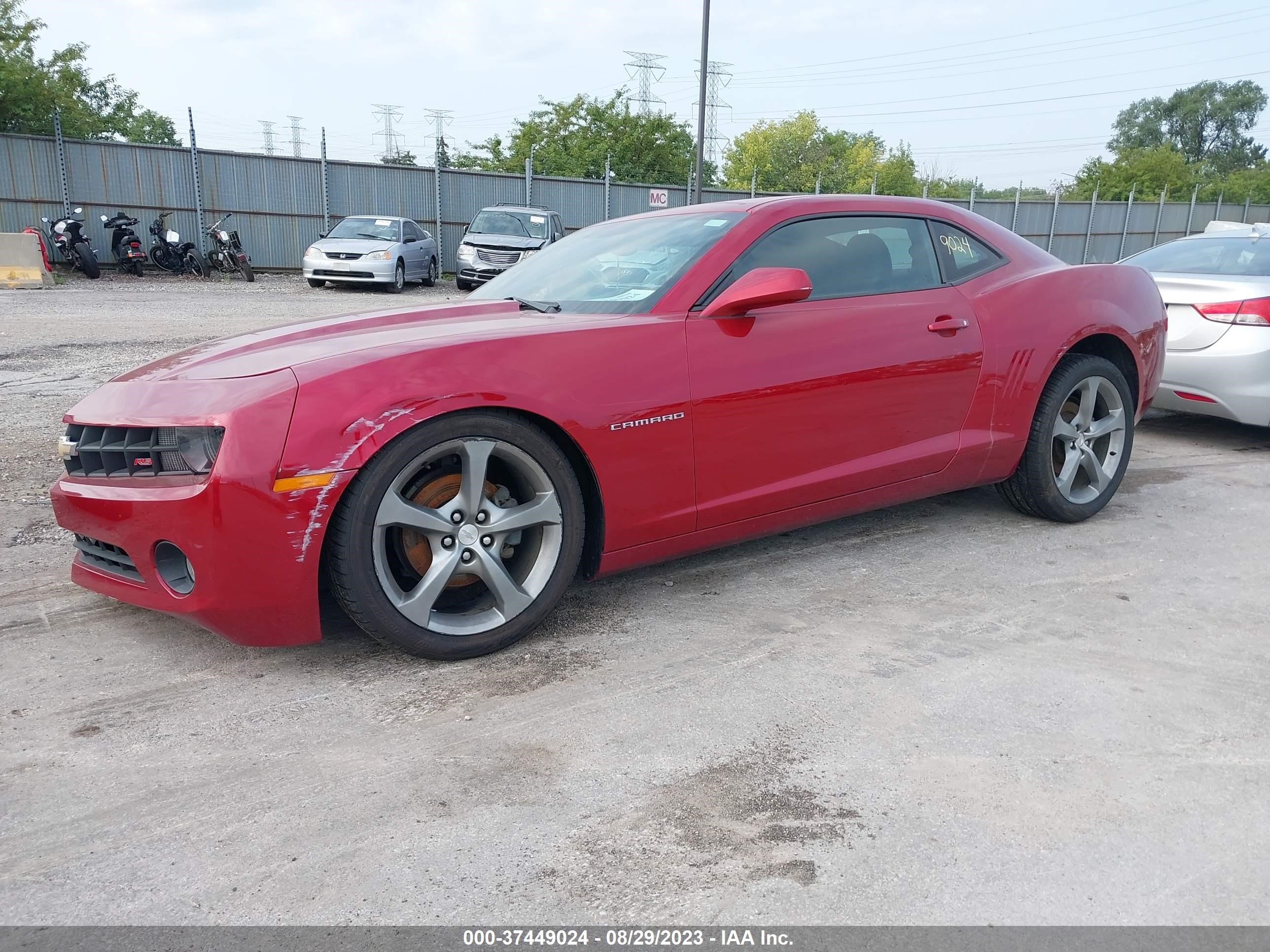 Photo 1 VIN: 2G1FC1E34D9178461 - CHEVROLET CAMARO 