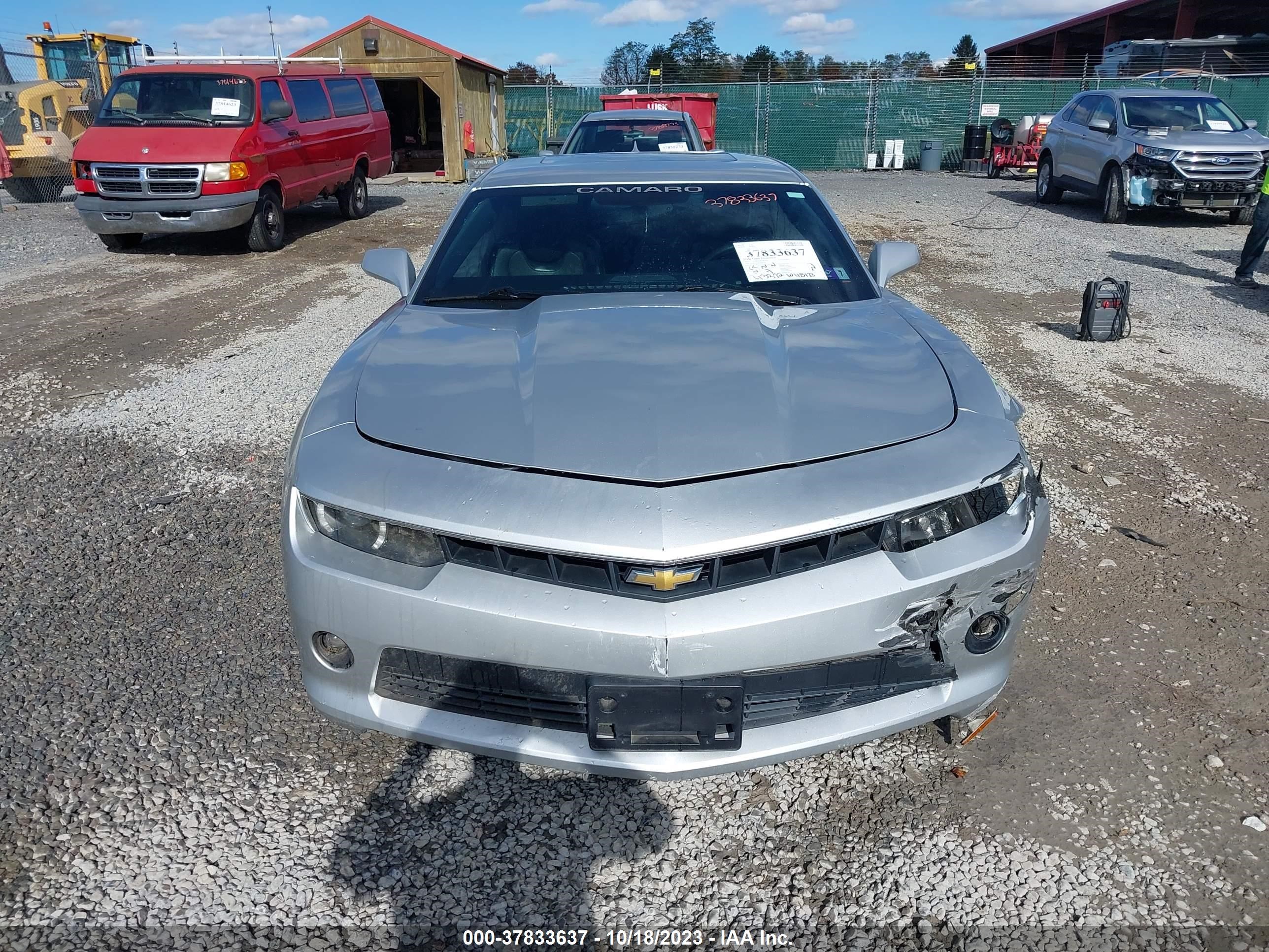 Photo 10 VIN: 2G1FC1E34E9280747 - CHEVROLET CAMARO 