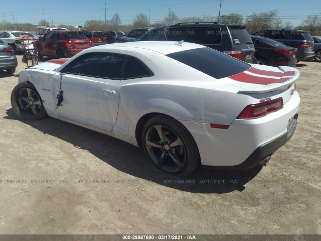 Photo 2 VIN: 2G1FC1E34E9299203 - CHEVROLET CAMARO 