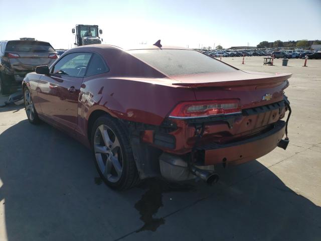 Photo 2 VIN: 2G1FC1E34E9316551 - CHEVROLET CAMARO LT 