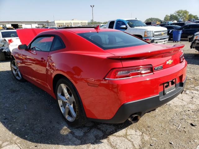 Photo 2 VIN: 2G1FC1E34E9318123 - CHEVROLET CAMARO LT 