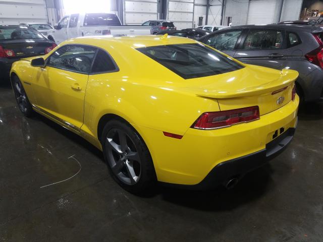 Photo 2 VIN: 2G1FC1E35E9271412 - CHEVROLET CAMARO LT 