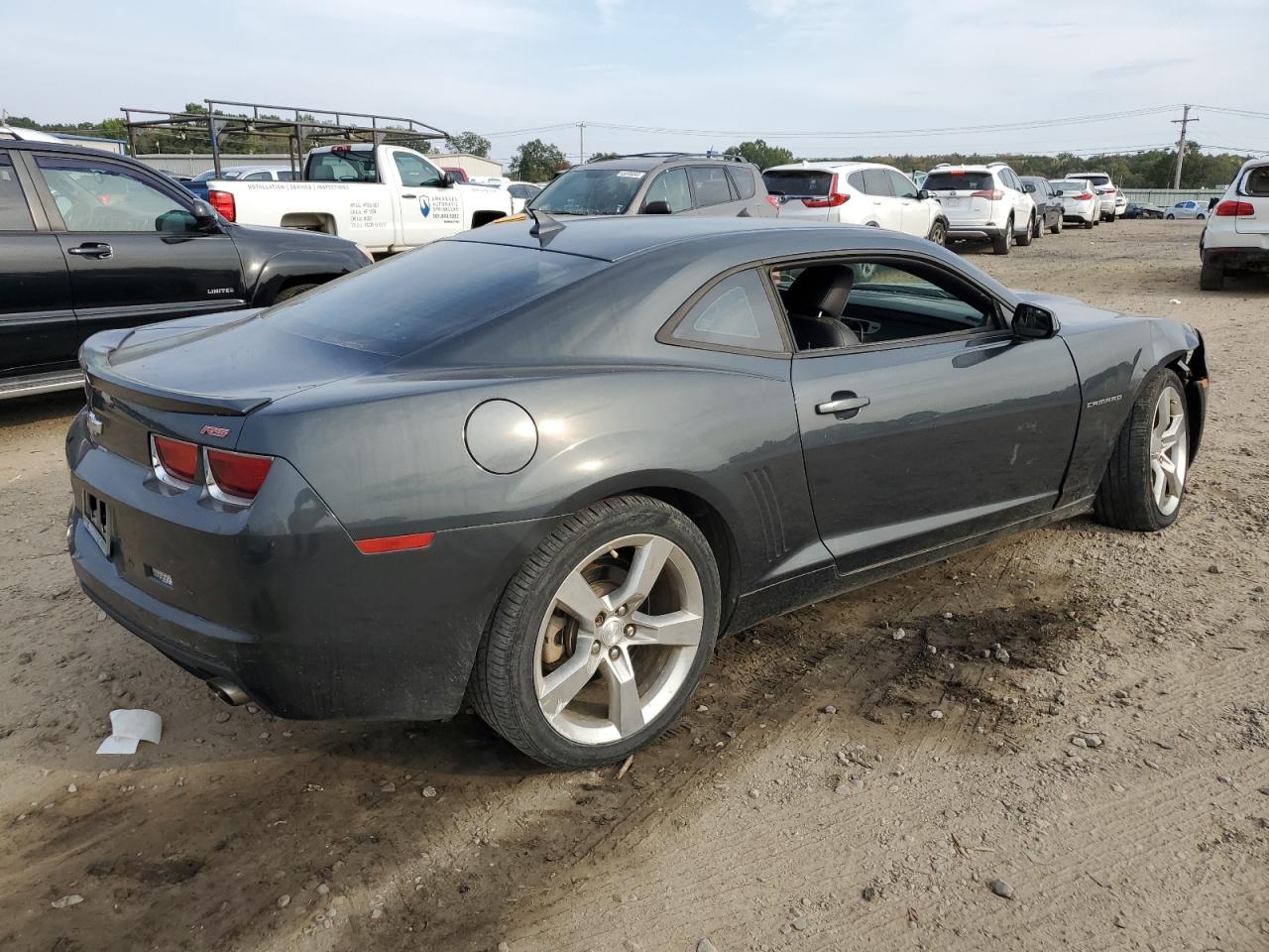 Photo 2 VIN: 2G1FC1E36D9186500 - CHEVROLET CAMARO 