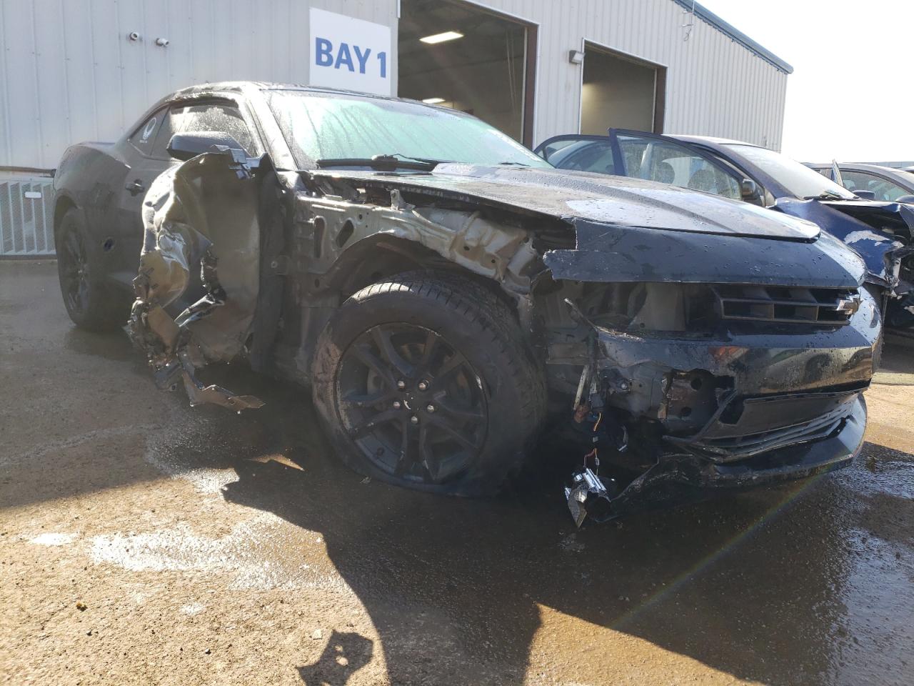 Photo 3 VIN: 2G1FC1E36F9182188 - CHEVROLET CAMARO 