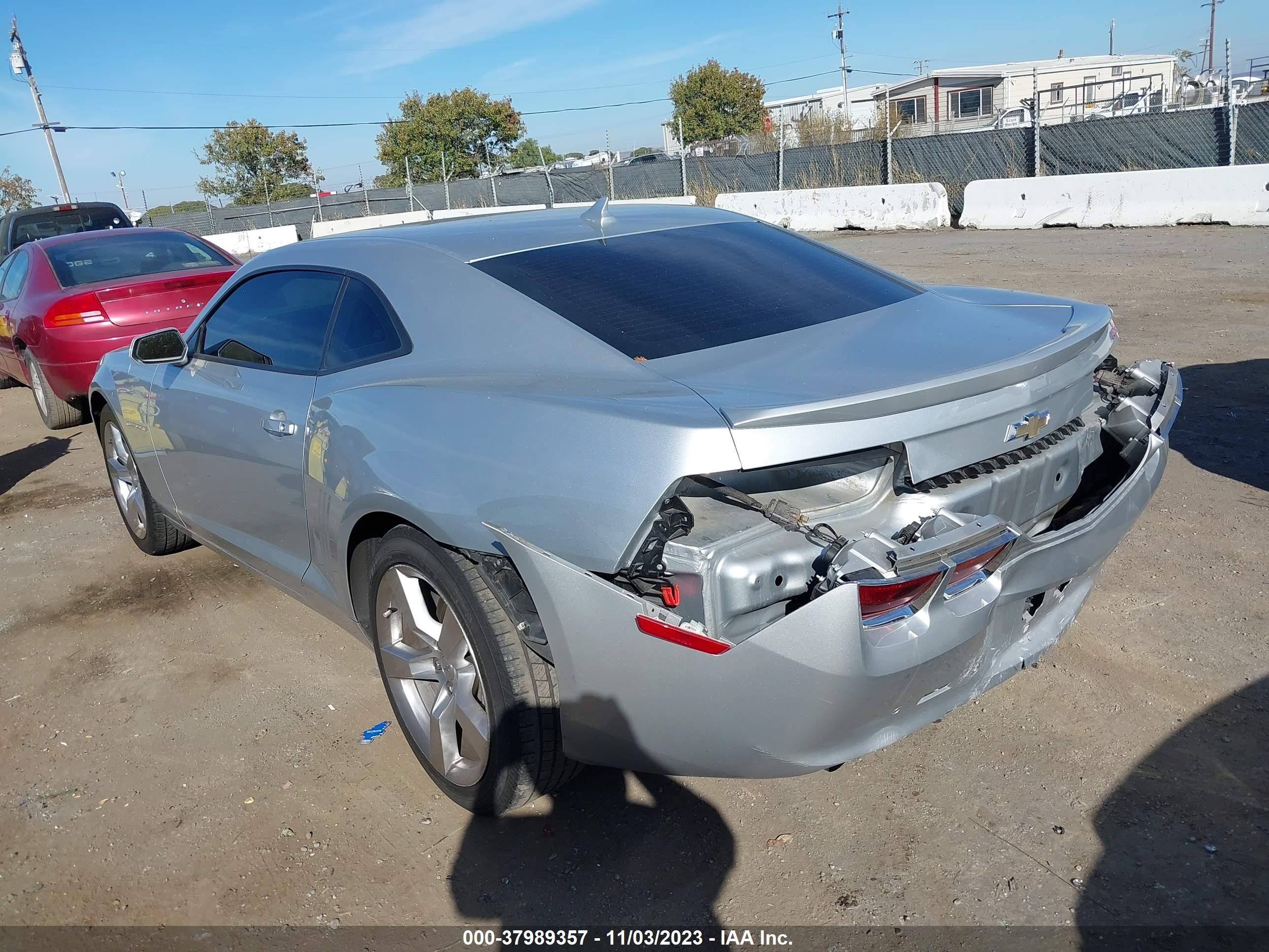 Photo 2 VIN: 2G1FC1E37C9151155 - CHEVROLET CAMARO 