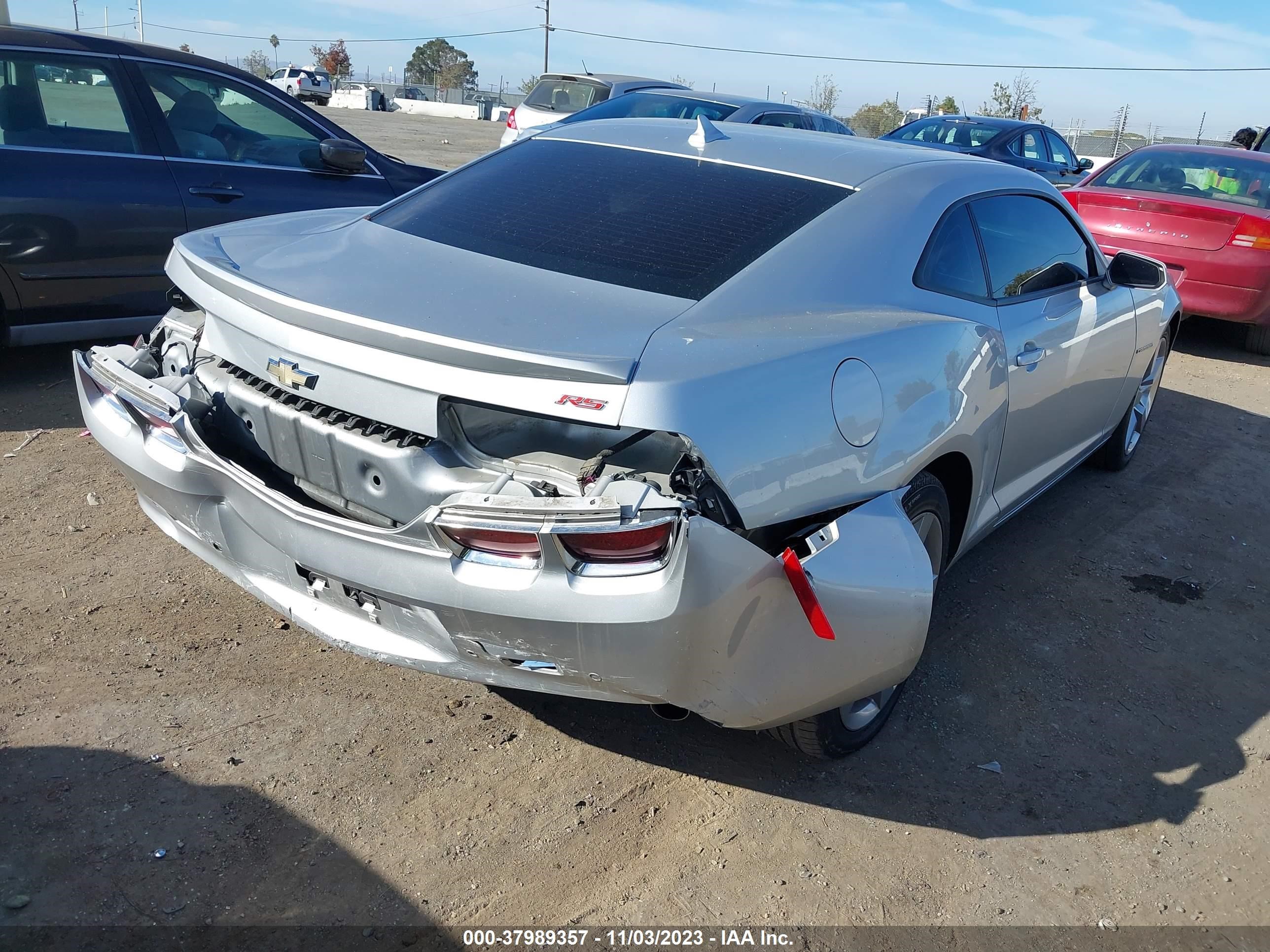 Photo 3 VIN: 2G1FC1E37C9151155 - CHEVROLET CAMARO 