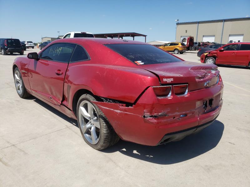 Photo 2 VIN: 2G1FC1E38C9181166 - CHEVROLET CAMARO LT 