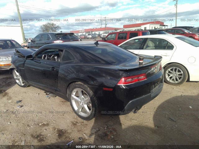 Photo 2 VIN: 2G1FC1E38E9143701 - CHEVROLET CAMARO 