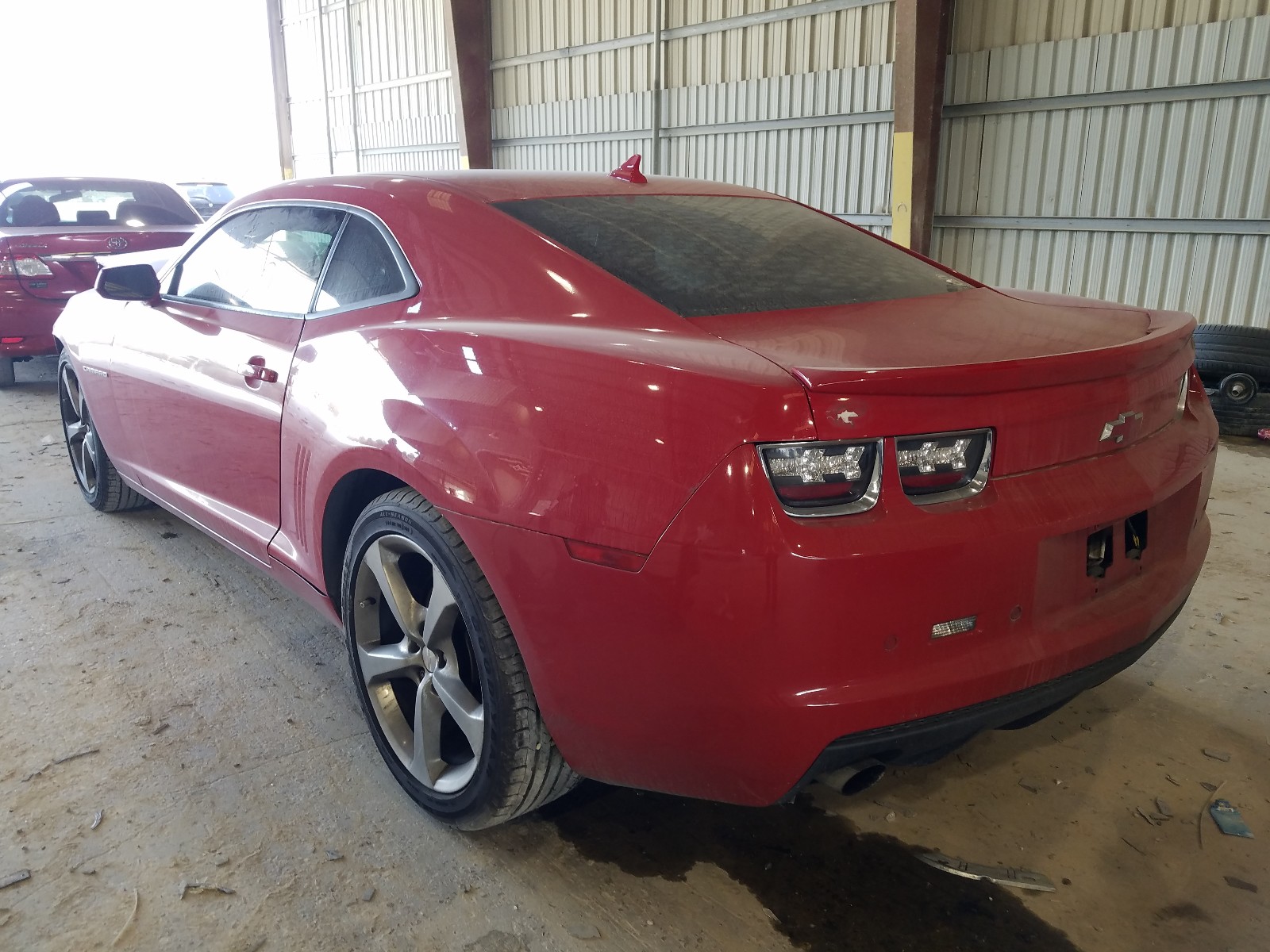 Photo 2 VIN: 2G1FC1E3XD9225749 - CHEVROLET CAMARO LT 