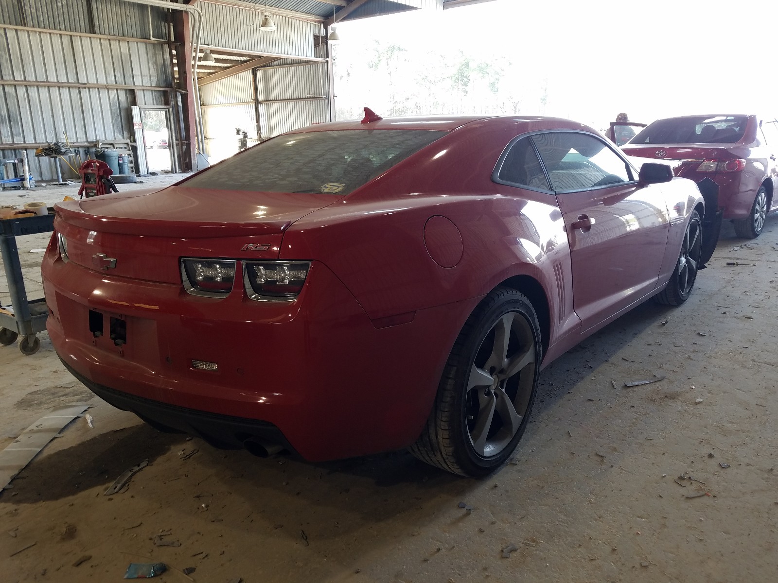 Photo 3 VIN: 2G1FC1E3XD9225749 - CHEVROLET CAMARO LT 