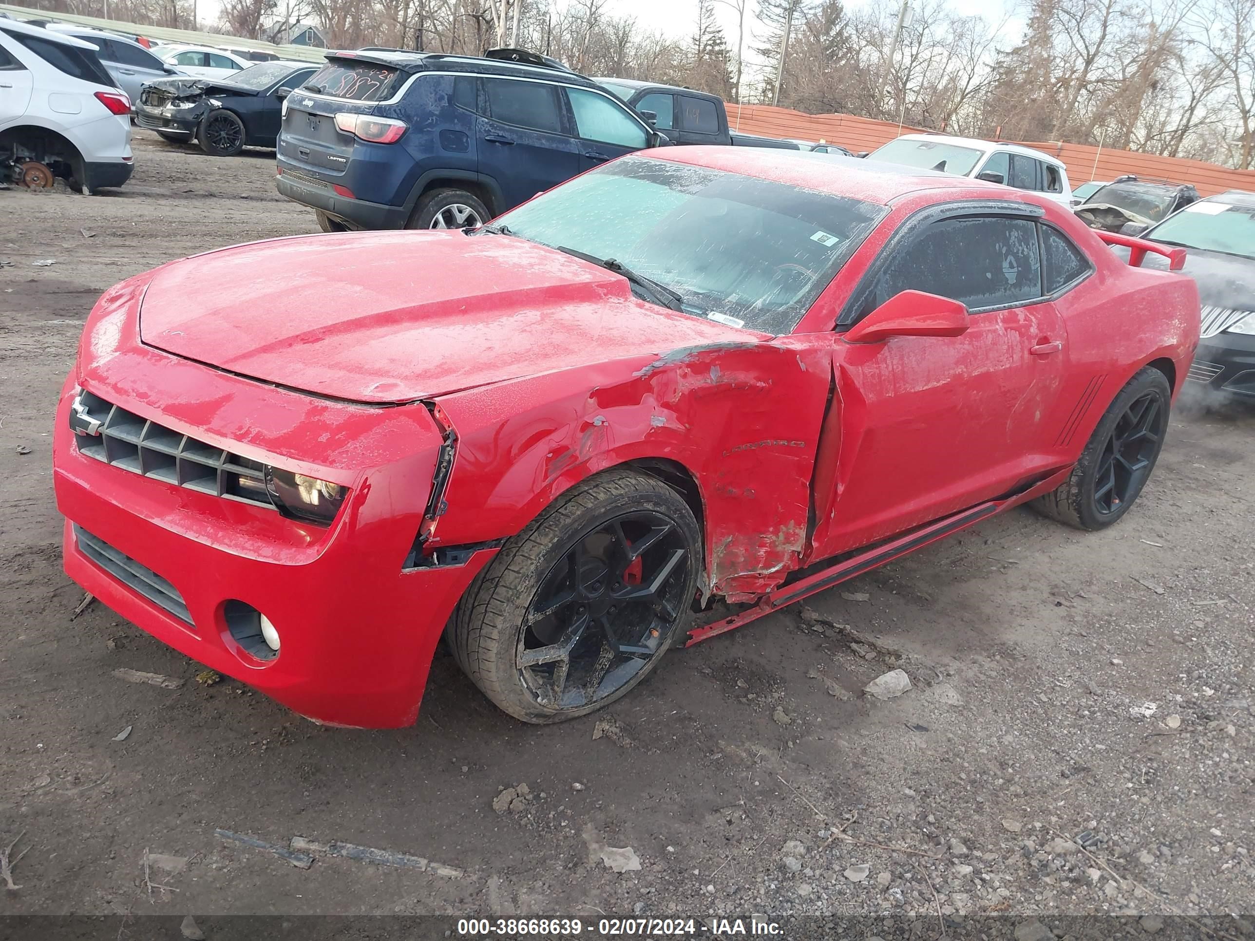 Photo 1 VIN: 2G1FC1ED2B9108074 - CHEVROLET CAMARO 