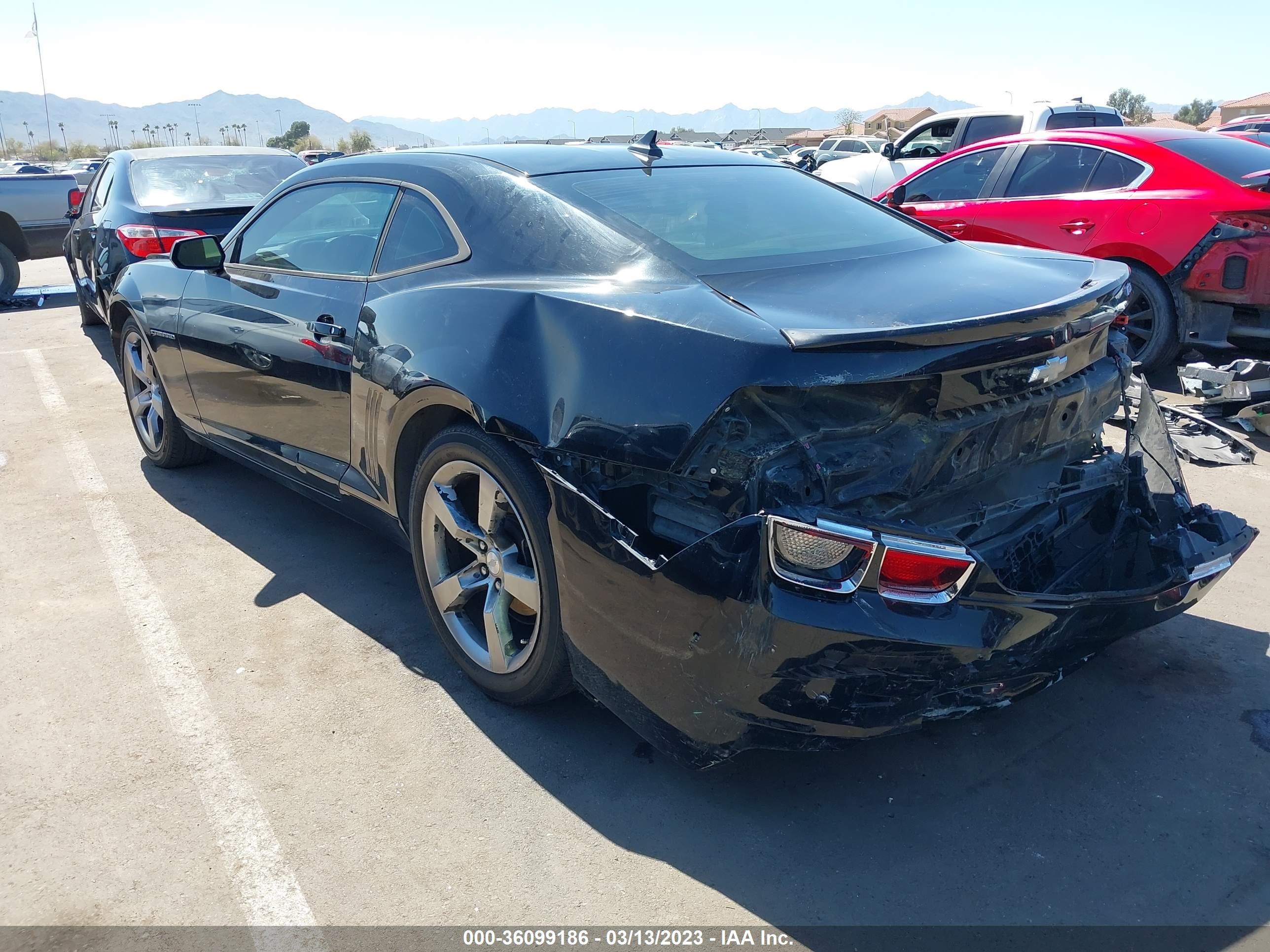 Photo 2 VIN: 2G1FC1ED6B9114072 - CHEVROLET CAMARO 