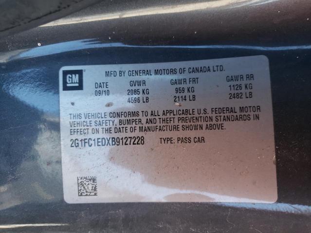 Photo 9 VIN: 2G1FC1EDXB9127228 - CHEVROLET CAMARO LT 