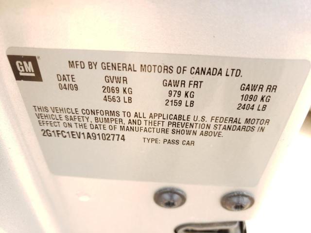 Photo 12 VIN: 2G1FC1EV1A9102774 - CHEVROLET CAMARO LT 