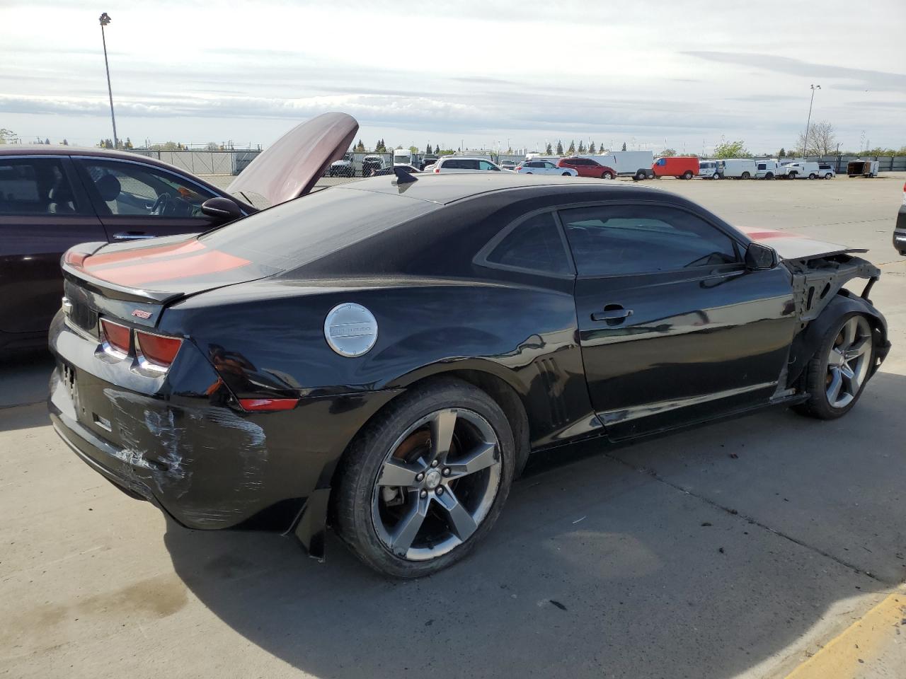 Photo 2 VIN: 2G1FC1EV3A9162216 - CHEVROLET CAMARO 