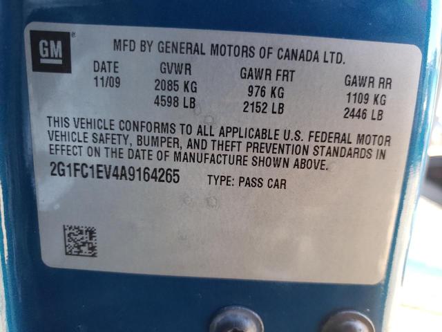 Photo 12 VIN: 2G1FC1EV4A9164265 - CHEVROLET CAMARO LT 