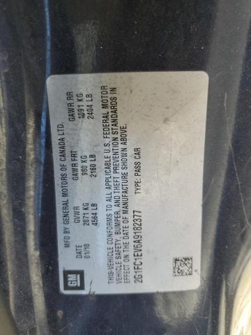 Photo 11 VIN: 2G1FC1EV6A9182377 - CHEVROLET CAMARO LT 