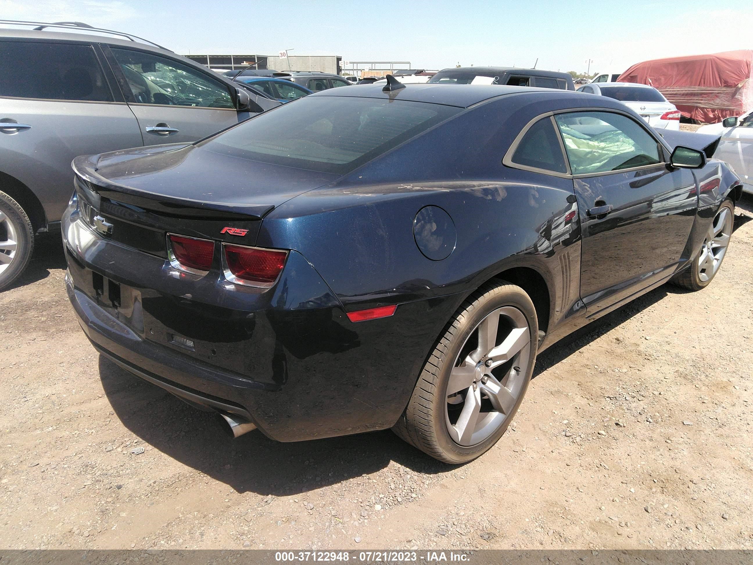 Photo 3 VIN: 2G1FC1EV9A9153567 - CHEVROLET CAMARO 