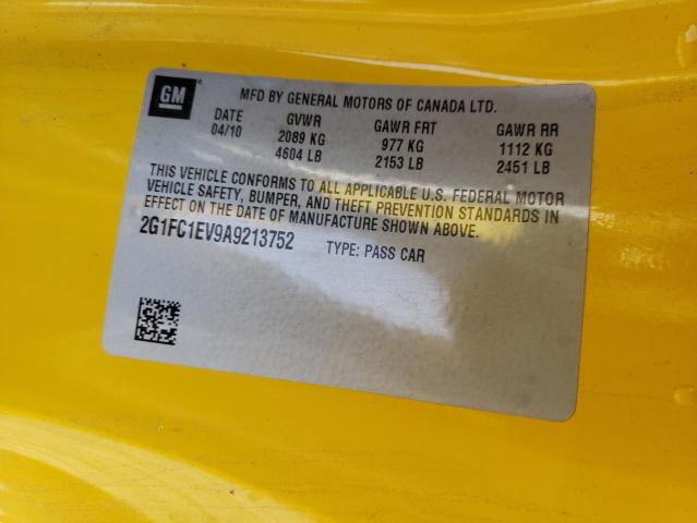 Photo 11 VIN: 2G1FC1EV9A9213752 - CHEVROLET CAMARO LT 