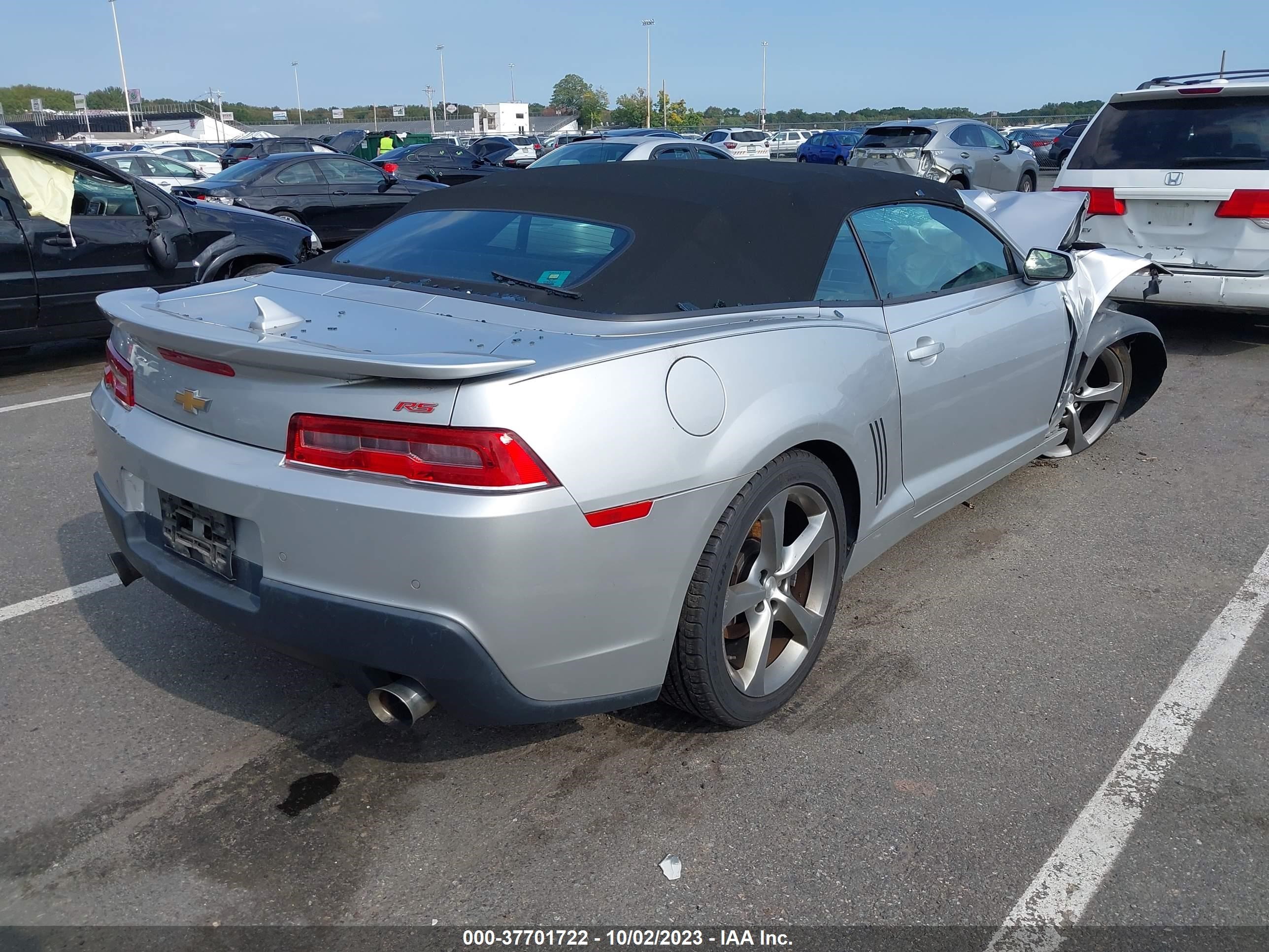 Photo 3 VIN: 2G1FC3D30E9292004 - CHEVROLET CAMARO 